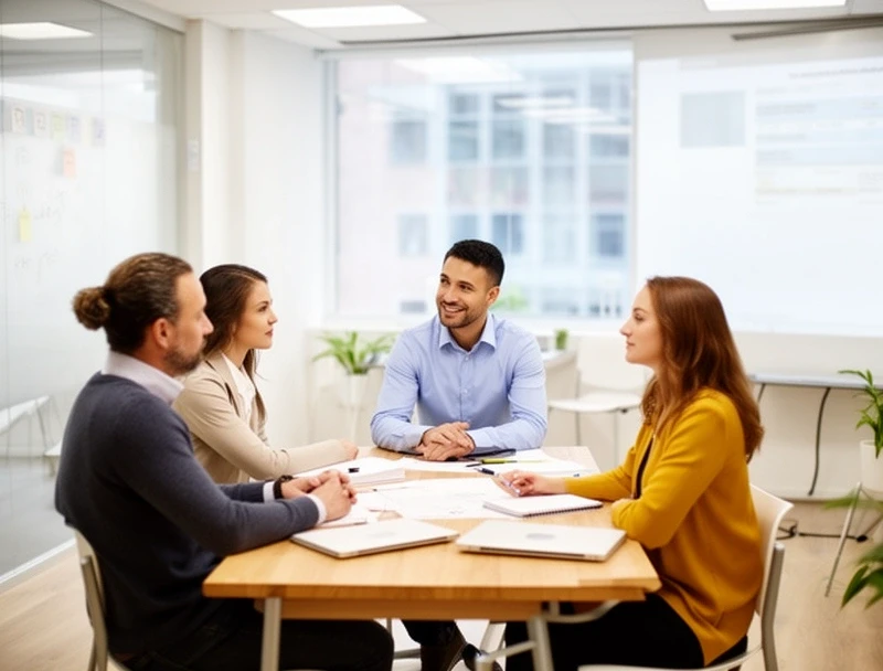 Unser Team bei der Arbeit