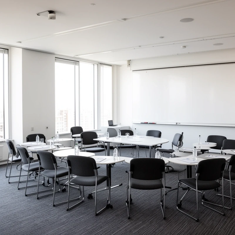 Kursraum mit Teilnehmern